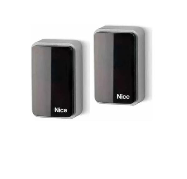 Coppia di fotocellule da esterno, per collegamento via Nice BlueBUS