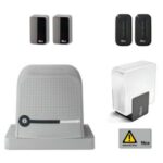 Kit per l’automazione di un cancello scorrevole fino a 400 kg.
