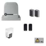 Kit per l’automazione di un cancello scorrevole fino a 600 kg.