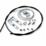 Kit per lo sblocco dall’esterno con cordino metallico