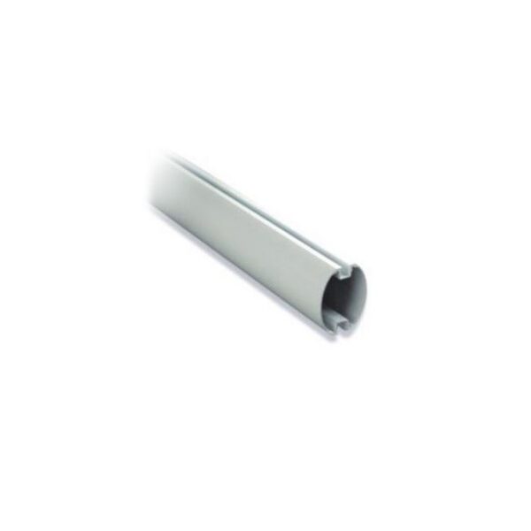 Asta in alluminio verniciato bianco 45x58x4000 mm
