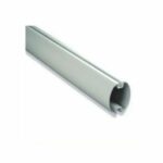 Asta in alluminio verniciato bianco 69x92x5150 mm