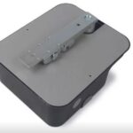 Irreversibile 24 Vdc con encoder magnetico e finecorsa meccanico in chiusura