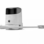 Irreversibile 24 Vdc, completo di braccio snodato, con centrale integrata