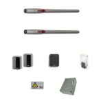 Kit cancelli a battente irreversibile 24V fino a 3m Hi-Speed