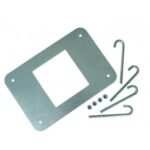 Base di ancoraggio con zanche