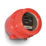 Inim - Rivelatore di fiamma con triplo sensore infrarosso in contenitore antideflagrante,  per installazione in aria aperta. IP66.