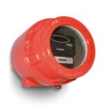 Inim - Rivelatore di fiamma con doppio sensore infrarosso e sensore UV, in contenitore antideflagrante,  per installazione in aria aperta. IP66.