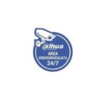 Dahua - Adesivo Dahua Area Videosorvegliata 92x102 Mm.
