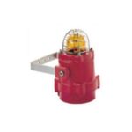 Inim - Segnalatore ottico in custodia antideflagrante rosso. IP67. Luminosità 5J. Certificazione ATEX.  II 2G EExd IIC T6. Classificata per uso in zona 2.