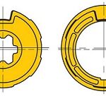 Ogiva 53x1,5 ruota + corona