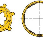 Tondo 45x4,5 ruota + corona