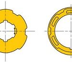 Eckermann 65 ruota + corona