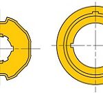Tondo 70x1,5 ruota + corona