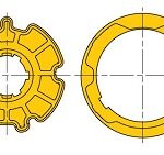 Adattatore ZF80 ruota + corona
