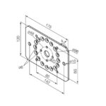 Supporto 175x120 per fianchi