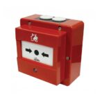 Inim - Pulsante manuale di allamre analogico indirizzato Apollo serie XP95 I.S.. IP66.