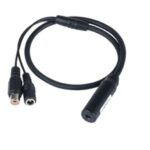 Dahua - Capsula Microfonica Amplificata 65 Db, D.3 Mm Con Cavo Lungo 45 Cm, Alimentazione 12 Vdc.