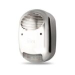 Inim Air2-Hedera-FM - Sirena via radio bidirezionale per esterno con antischiuma effetto metallo. Pressione sonora 103dBA@1m. IP34. Protezione antistrappo e antiapertura. Parametri programmabili da Smartleague. Batteria EM34615M. La sirena Hedera si interfaccia alle centrali Smartliving tramite ricetrasmettitore Air2-BS200/XX.