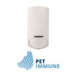 Inim Air2-QDTP200W - Rivelatore doppia tecnologia da interno via radio bidirezionale. Copertura 10m. . Immune ad animali fino a 25 Kg circa. Angolo di rivelamento 90°. Antimascheramento microonda. Analisi digitale dei segnali. LED di segnalazione escludibili. Compensazione della temperatura. Sensibilità microonda, sensibilità e attivazione dell'infrarosso programmabile da software. . Protezione antiapertura. Protezione a movimento/inclinazione. Batteria CR17450. Certificazione EN50131 Grado 2.