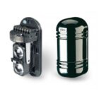 Inim BDX-D060 - Barriera ottica a doppio raggio da 60m. Regolazione orizzontale e verticale dei raggi. IP54. Tempo di intervento programmabile.