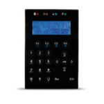 Inim Concept/GN - Tastiera con display grafico retroilluminato e tasti a sfioramento per la gestione dei sistemi SmartLiving, interfaccia utente ad icone, Colore Nero.