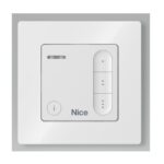 Trasmettitore radio bidirezionale da parete a 3 canali a batteria (CR2450)