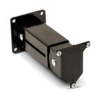 Inim - Staffa telescopica. Colonna allungabile a sezione quadra 40 x 40 mm per il fissaggio orizzontale a parete o verticale a pavimento degli
elettromagneti per porte tagliafuoco.