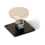 Inim - Contropiastra snodata con base in acciaio zincato per magneti DR19001, DR19002 e DR18005. Dimensioni complessive 65 x65 x 54mm.