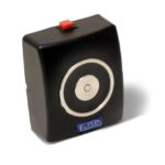 Inim - Elettromagneti di trattenuta per porte tagliafuoco, con pulsante di sblocco scatola in alluminio anodizzato di colore nero, fornito senza contro piastra, da ordinare separatamente.