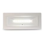 Inim - Lampada di illuminazione di emergenza con  supervisione da Bus serie DIVA