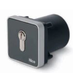 Selettore a chiave, cilindro europeo, da incasso