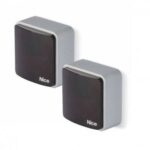 Coppia di fotocellule large da esterno, orientabili 30°