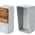 Fotocellula da esterno a riflessione + specchio riflettore