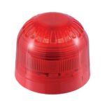 Inim - Sirena con lampeggiatore  autoindirizzata alimentata da loop. Contenitore termoplastico di colore rosso.  240 indirizzi.