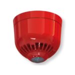 Inim - Segnalatore ottico/acustico autoindirizzato alimentato dal Loop, base profonda. 240 indirizzi. Completa di modulo isolatore.