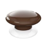 Fibaro FGPB-101-7 - The Button - Pulsante universale wireless marrone. Z-Wave