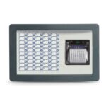 Modulo frontale dotato di 50 LEDs a tre colori programmabili e stampante termica. Solo per centrali PREVIDIA216R