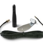 Inim GsmANT200N - Antenna GSM ad elevate prestazioni completa di staffa fissaggio a muro e cavo da 3mt. Nera.