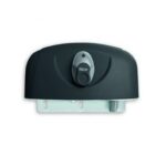 Irreversibile, 24 Vdc con encoder magnetico, completo di braccio telescopico zincato e verniciato