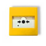 Inim - Pulsante di allarme convenzionale resettabile. Giallo.