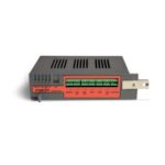 Modulo interno per la gestione di un canale di spegnimento a gas. Connessione su barra CANDRIVE.