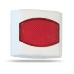 Ripetitore ottico a LED che permette di replicare in remoto l'indicazione dello stato di allarme del sensore. Compatibile con tutti i rivelatori INIM serie IRIS ed ENEA.