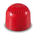 Inim - Segnalatore acustico rosso con base basso profilo