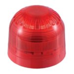 Inim - Segnalatore ottico convenzionale con lampada xenon potenza 2J, base profonda. IP66. Contenitore termoplastico rosso.