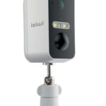 Isiwi Telecamera Bullet HD Wi-FI outdoor a batteria con Spot Light FRI+ 5Mpx , ottica fissa  3.0 mm F 2.0, per esterno, IR 10 m LED e  Showcolor, Audio Bidirezionale microSD (max 128Gb) IP65, batteria interna da 10,000 mAh - ISW-BBT5M