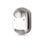 Inim IVY-BFM - Sirena autoalimentata per esterno antischiuma con interfaccia I-BUS, effetto metallo (cromata). 103dB(A)@3m. IP34.
