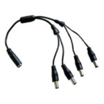 Dahua - Splitter Alimentazione Con 1 Ingresso Jack Femmina E 4 Uscite Jack Maschio