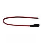 Dahua - Cavo A Saldare Con Onnettore Jack Alimentazione Maschio, Lunghezza 30cm.