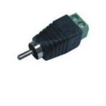 Dahua - Connettore Rca Maschio Con Morsetti A Vite.